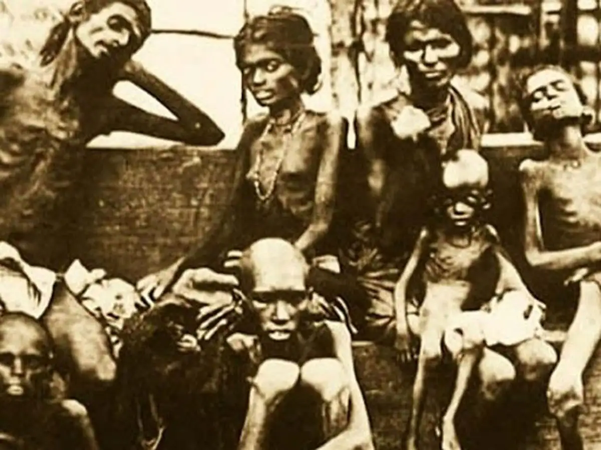 Bengal famine 1943 caused British