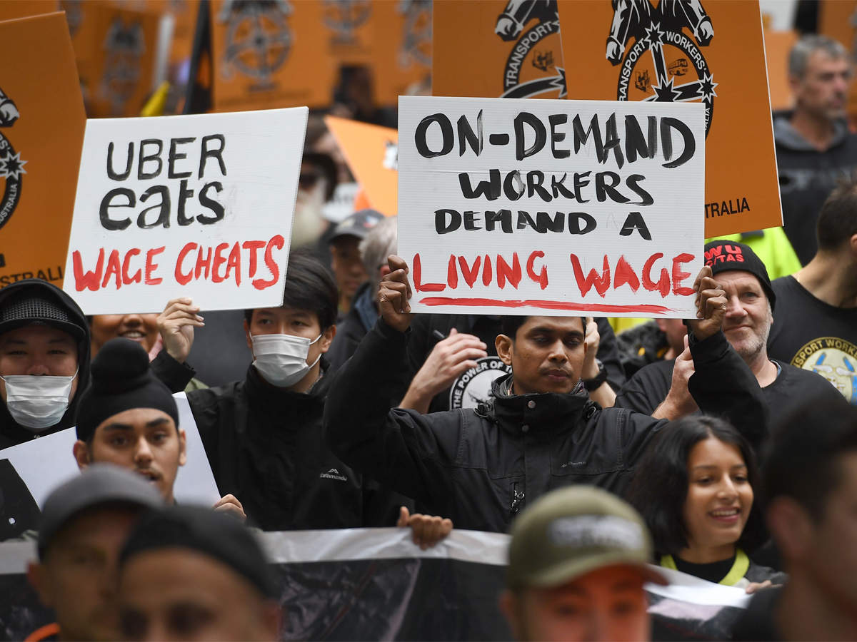 Tens of thousands march in Australia for higher wages