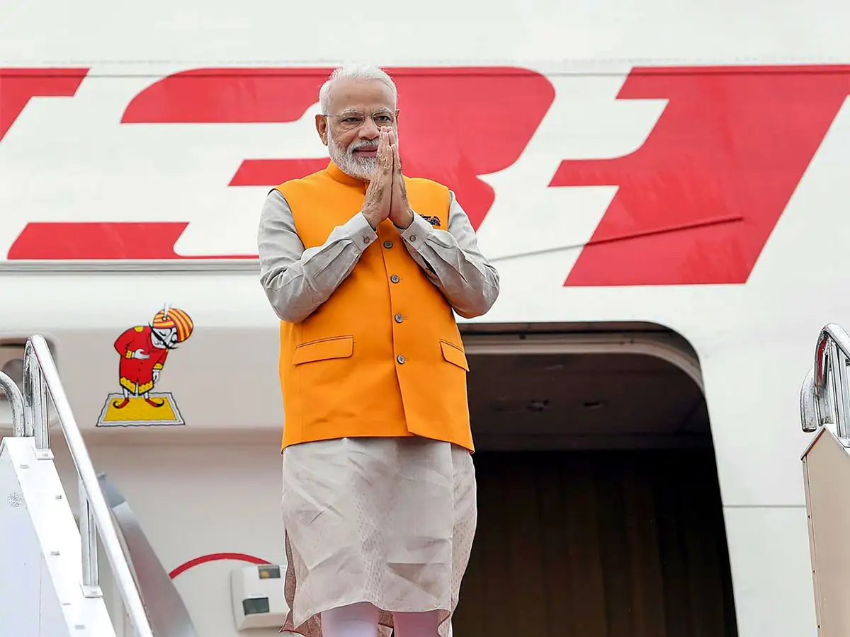 Modi leaves home after Summit