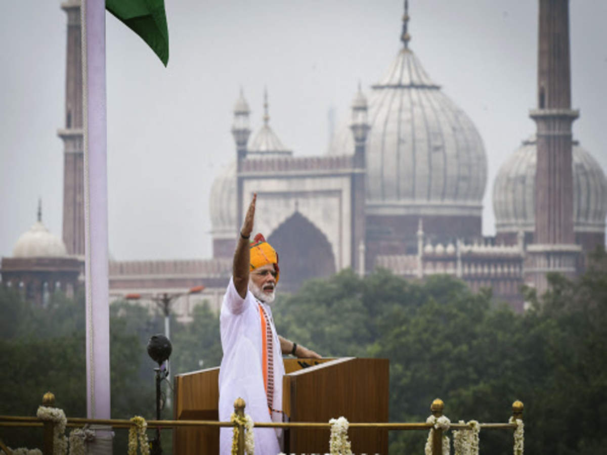 View: A mellower Modi on Independence Day