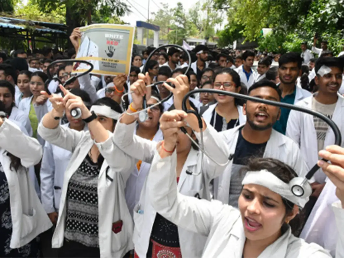 Assam doctors abstain from work