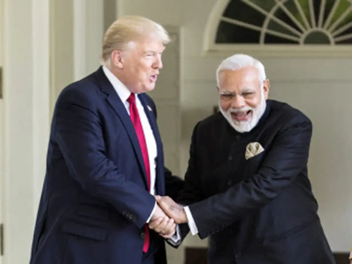 Trump courting Modi?