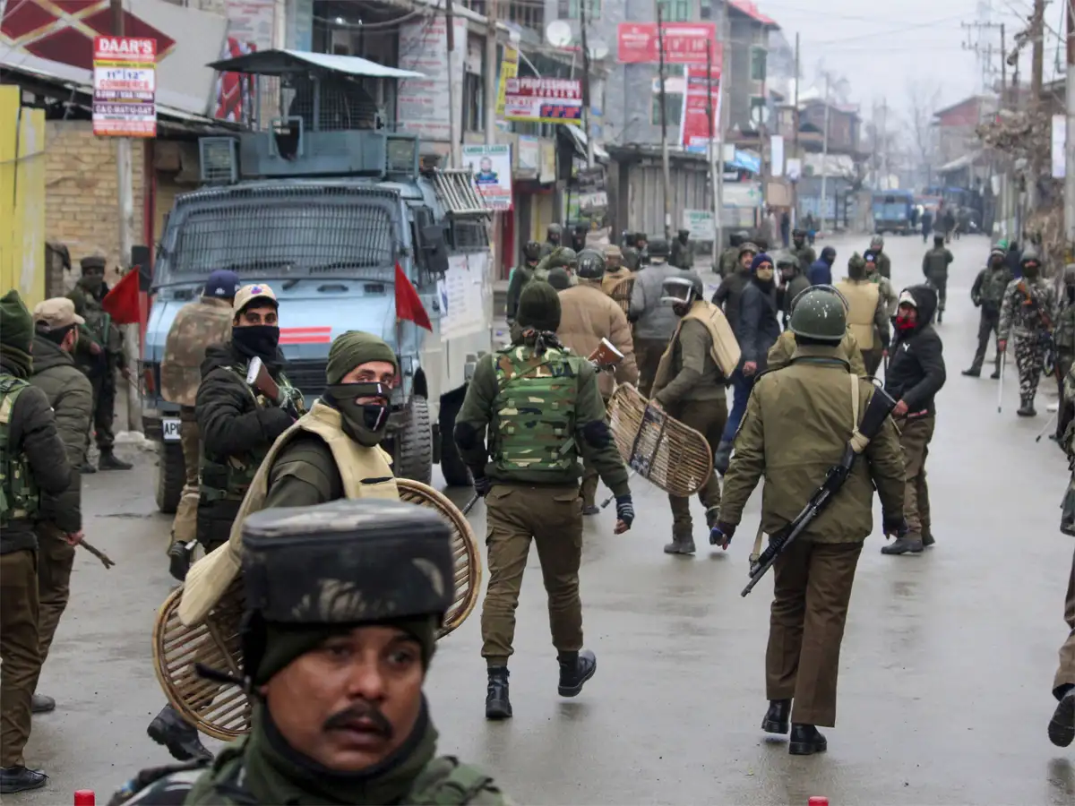 Union ministers visit Kashmir spread