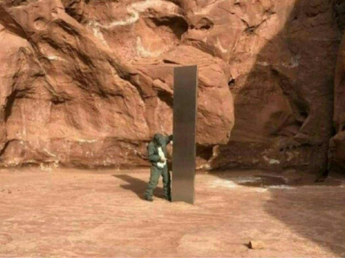 Mysterious monolith found in America's Utah desert reportedly disappears