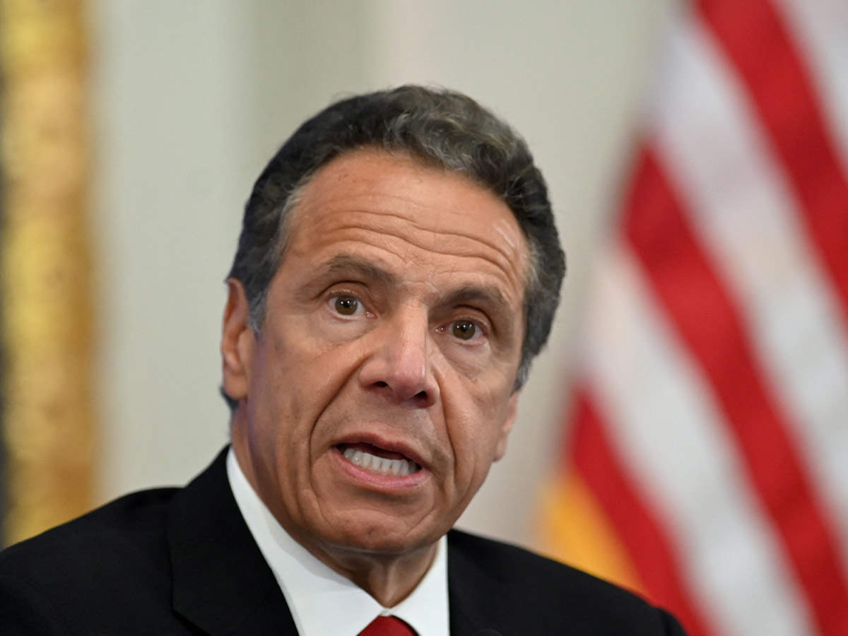 Under siege over sex harassment claims, New York Governor Andrew Cuomo offers apology