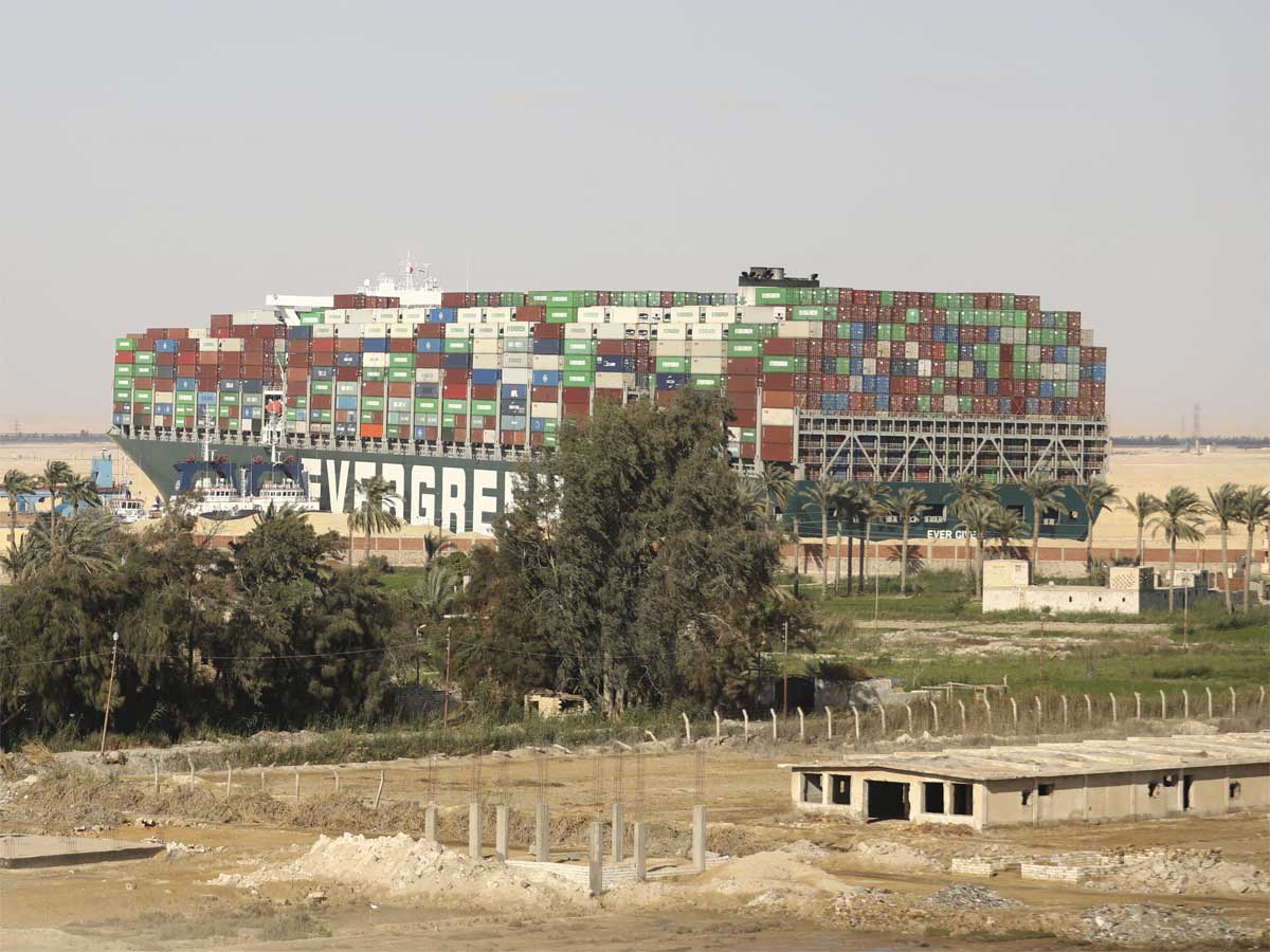 Giant ship floats again after blocking Suez Canal for 6 days