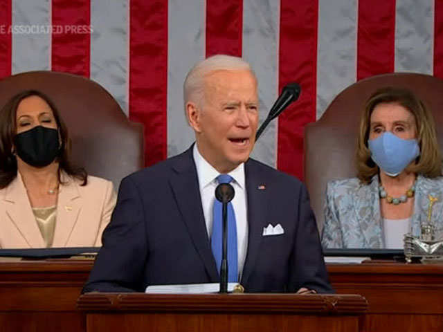 'America is ready for take-off': Joe Biden in his first speech to Congress