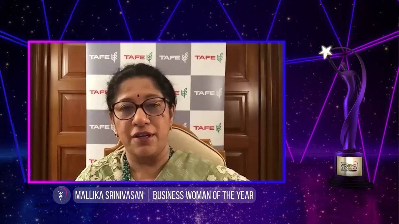 ETPWLA 2020: Mallika Srinivasan of TAFE awarded 'Business Woman of the Year'