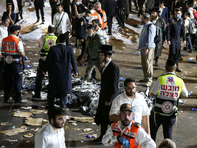 At Least 38 killed in stampede at Israeli religious festival