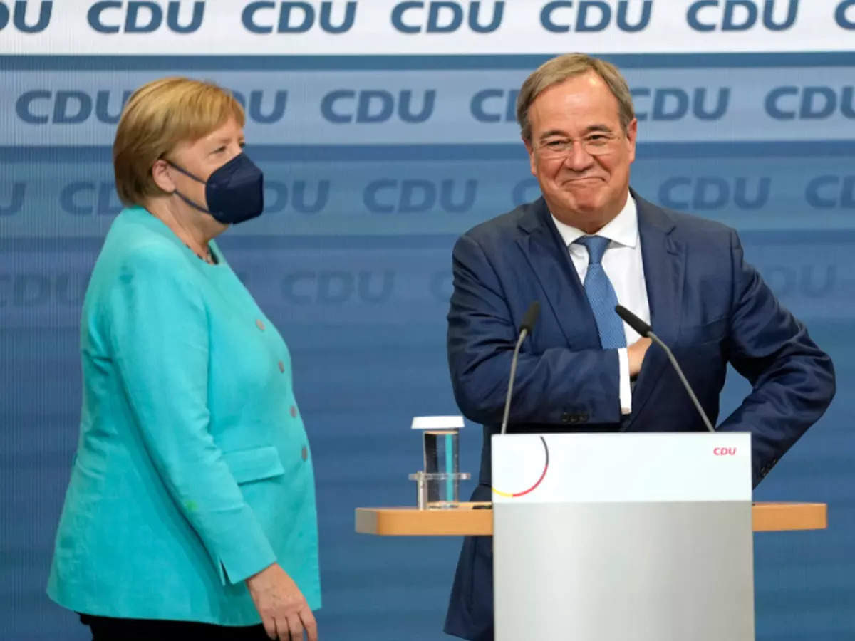 Conservatives, social democrats tied in vote to decide Angela Merkel successor