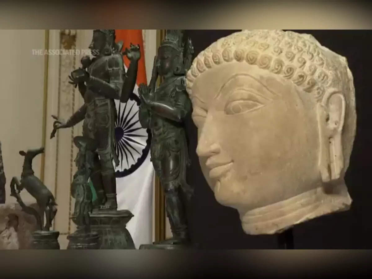 Watch: US returns antiquities to India in stolen art investigation