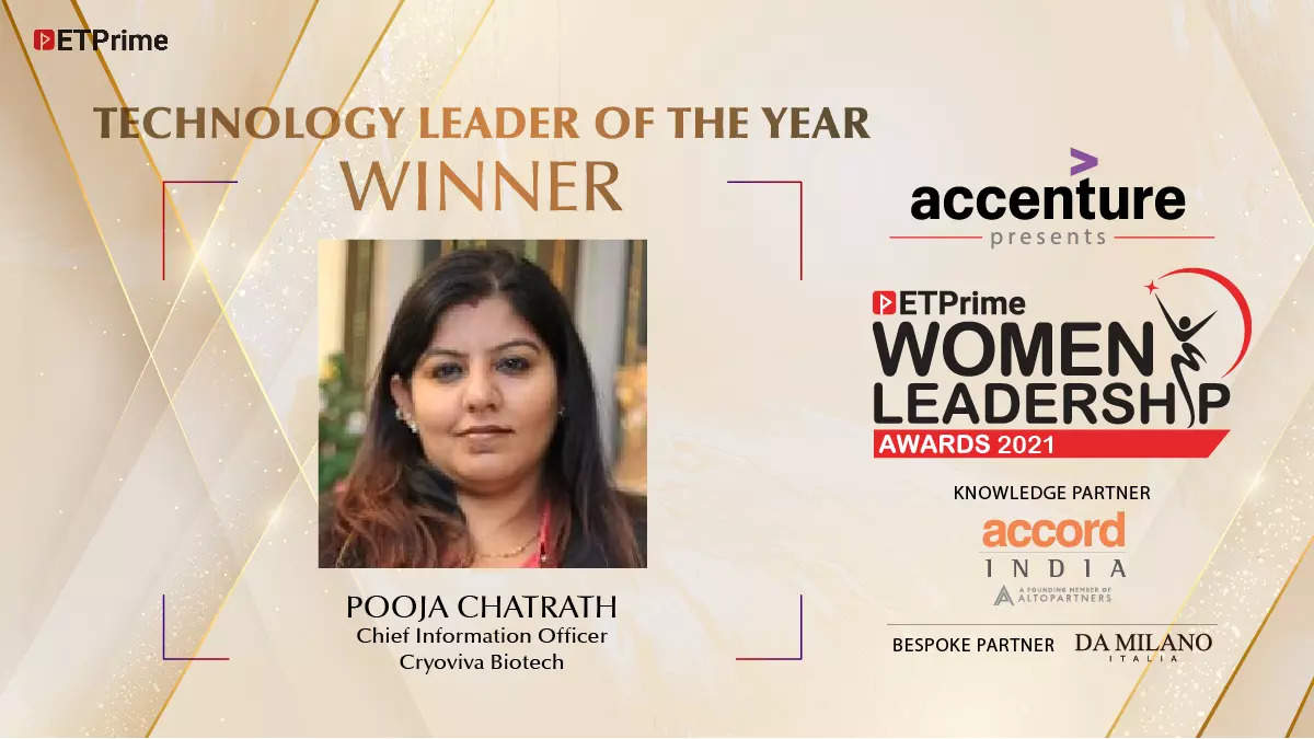 ETPWLA 2021 | Leadership Masterclass with Pooja Chatrath, Cryoviva Biotech