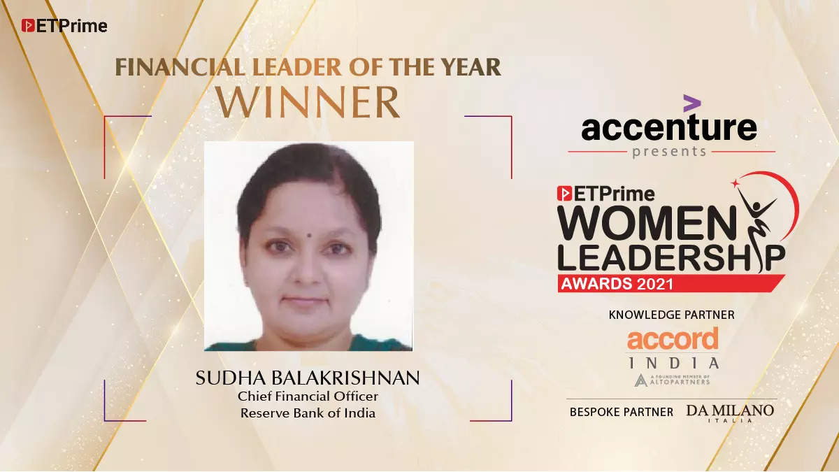 ETPWLA 2021 | Financial Leader of the Year - Sudha Balakrishnan