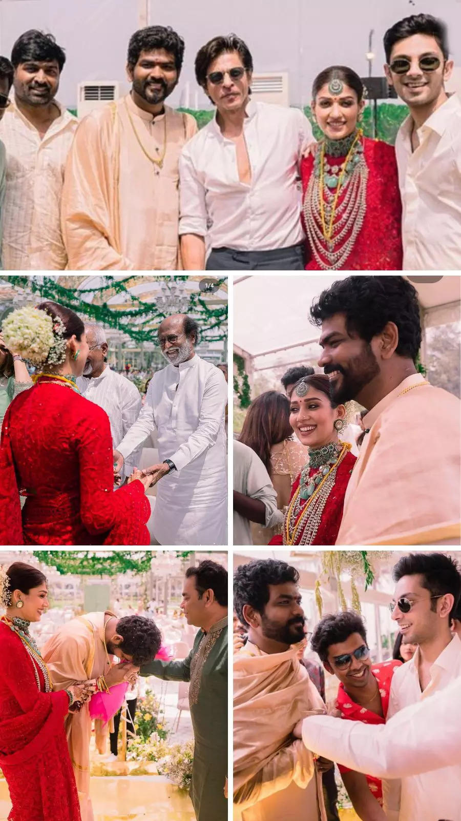 Vignesh Shivan Nayanthara Wedding Anniversary: A Hug From SRK ...