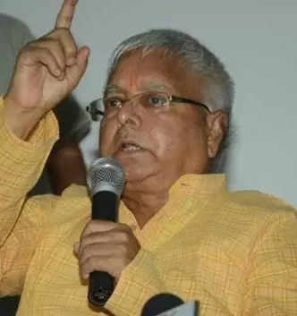 RJD chief Lalu Yadav slams Home Minister Amit Shah for attacking Bihar govt