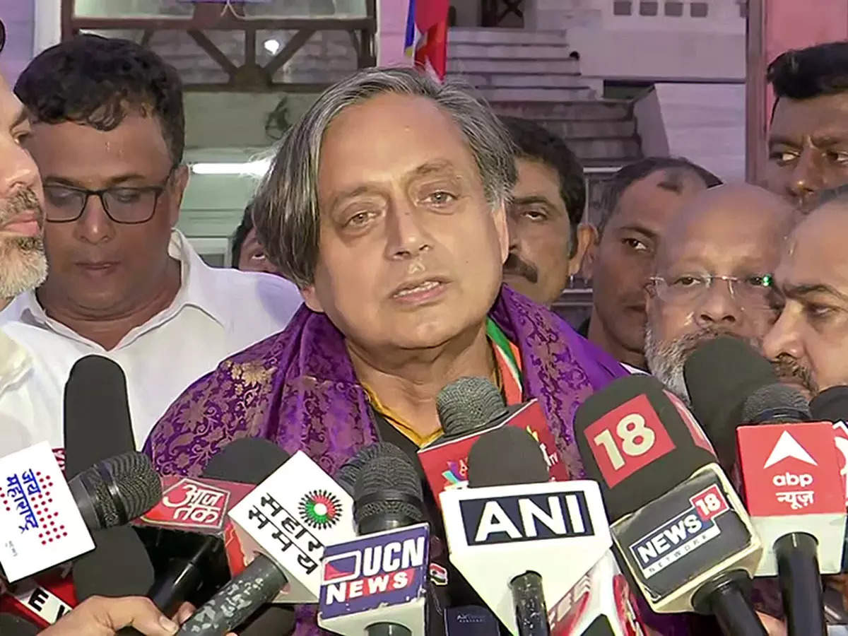 Open to public debate between Cong prez poll candidates, will evoke people's interest in party: Shashi Tharoor