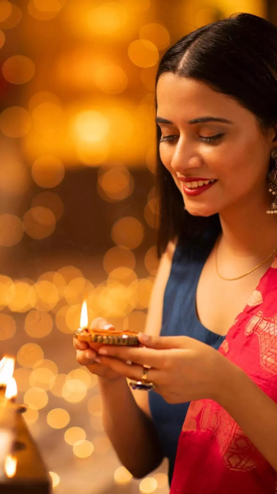 Indian Couple Diwali Photos and Images & Pictures | Shutterstock