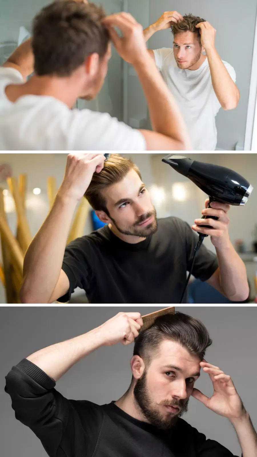 best hair care: Ditch Hair Dryer, Balanced Diet & DIY conditioners: Best  Hair Care Routine For Men | EconomicTimes