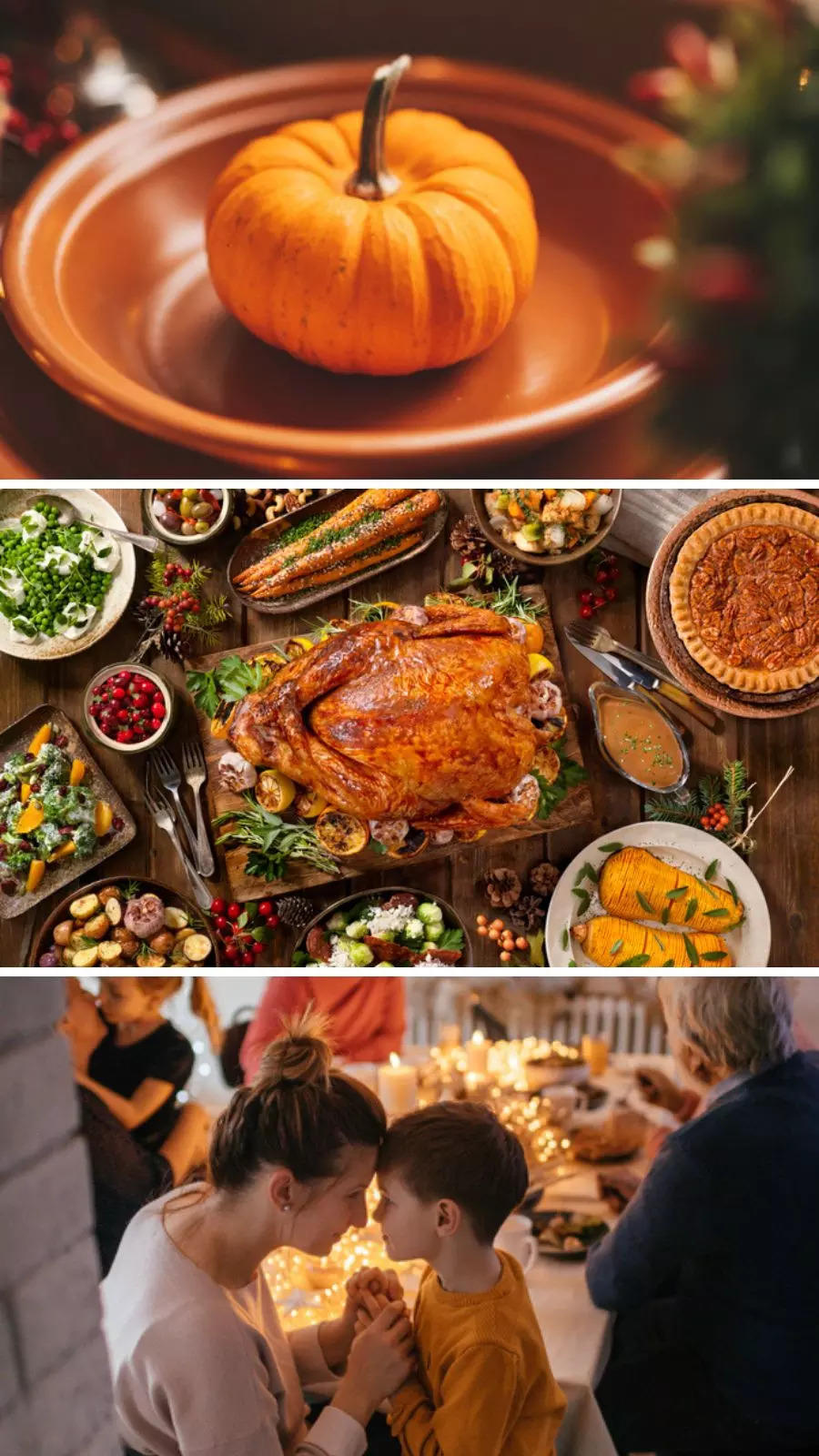 Thanksgiving bread rolls layout