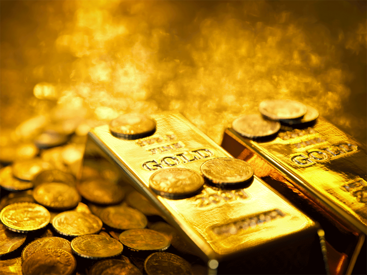 Gold hits 2-week high on hopes of smaller U.S. rate hikes