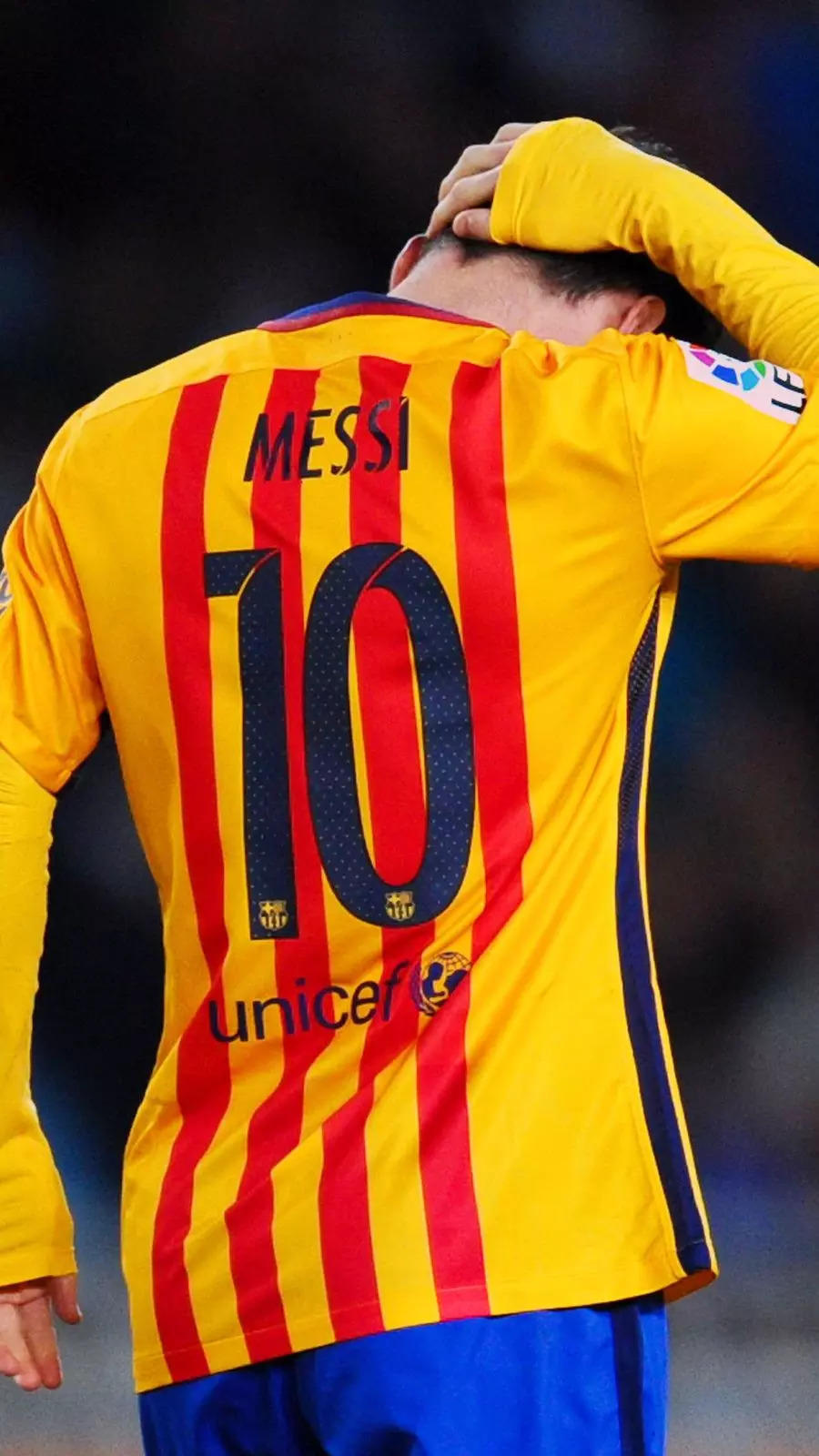 Football Myths Messi 10 Barcelona 2010/11 Home Jersey Medium