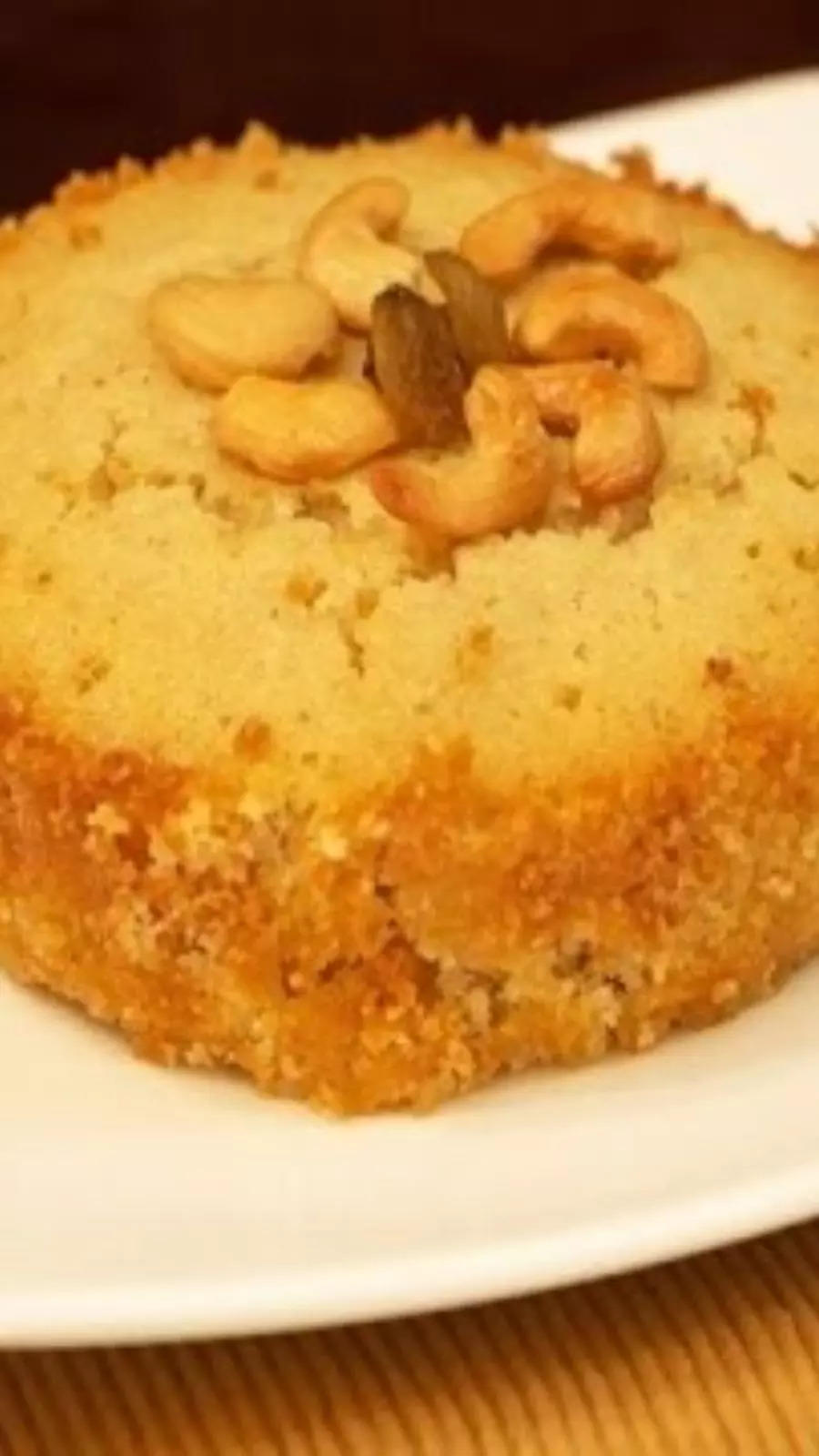 HappyFoodie - Goan Baath cake is a traditional, flavorful, soft semolina  coconut cake prepared during Christmas in Goa. The baath cake is moist,  spongy with pleasant aroma of coconut filling the entire