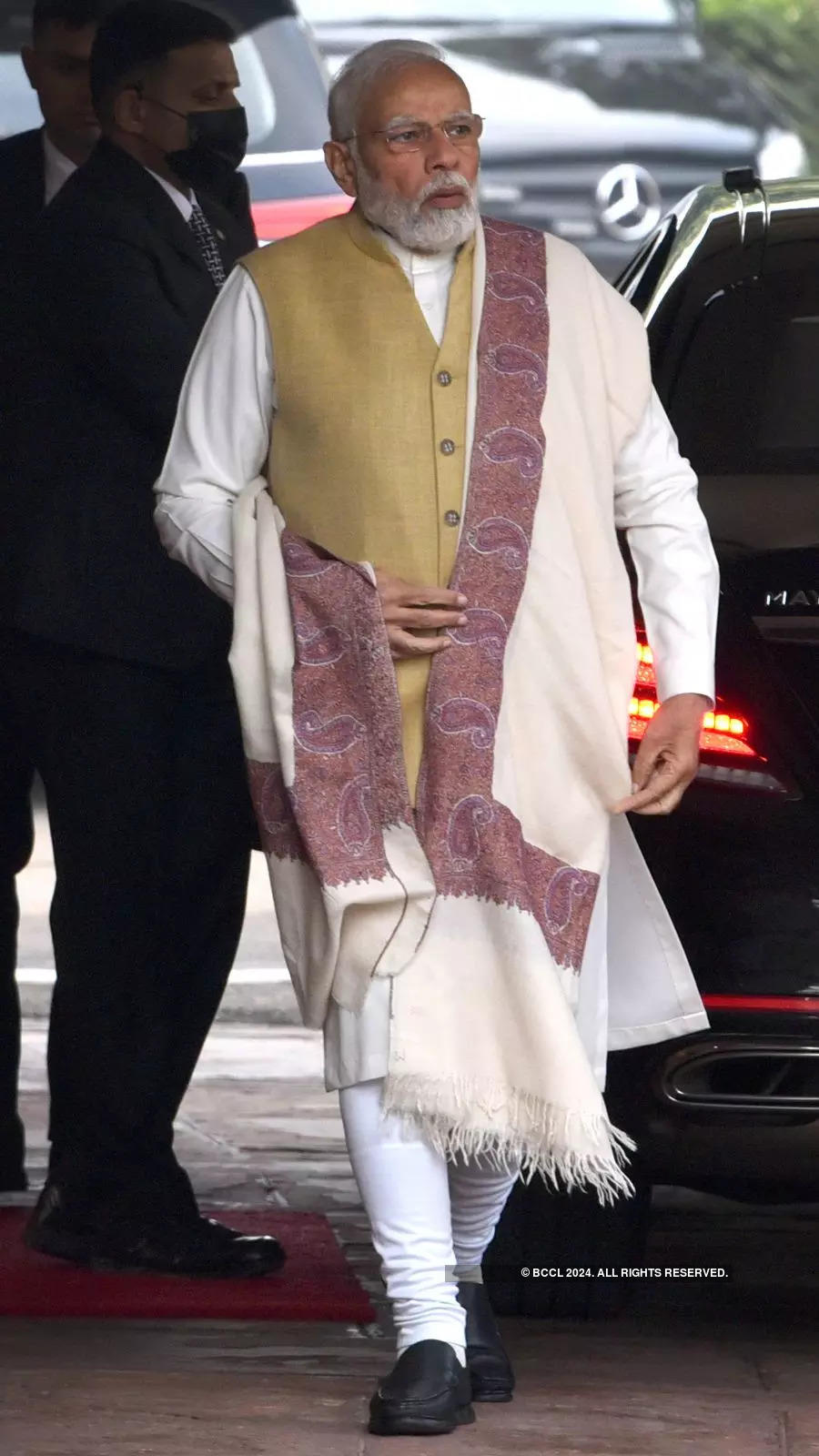 Modi's Famous Pinstripe Suit Sells for $690,000 at Auction