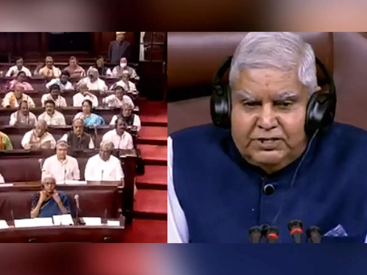 Rajya Sabha returns Finance Bill 2023 to LS without discussion amid opposition uproar on Rahul Gandhi and Adani