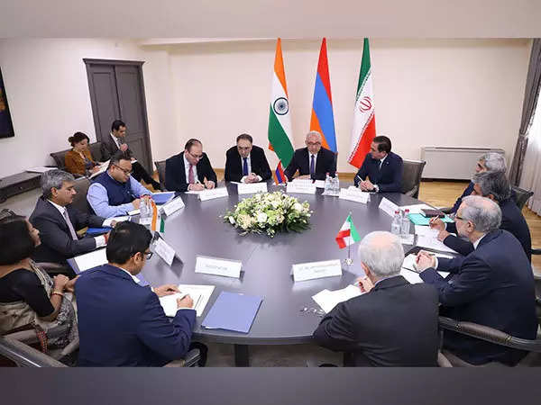 India-Iran-Armenia launch trilateral to create corridor to Russia & Europe