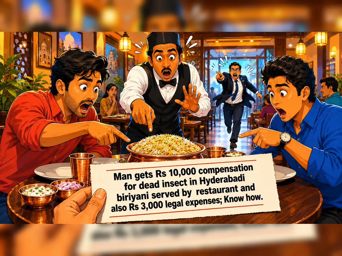 Dead insect in biriyani: Restaurant ordered to pay Rs…