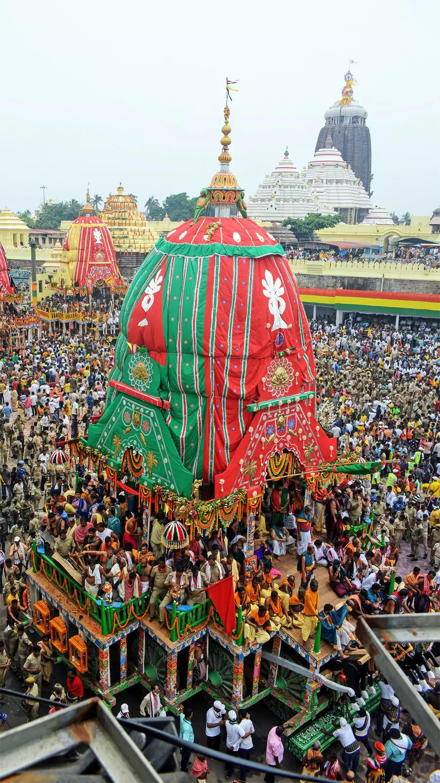 Lord Jagannath begins 9-day Rath Yatra  in Puri