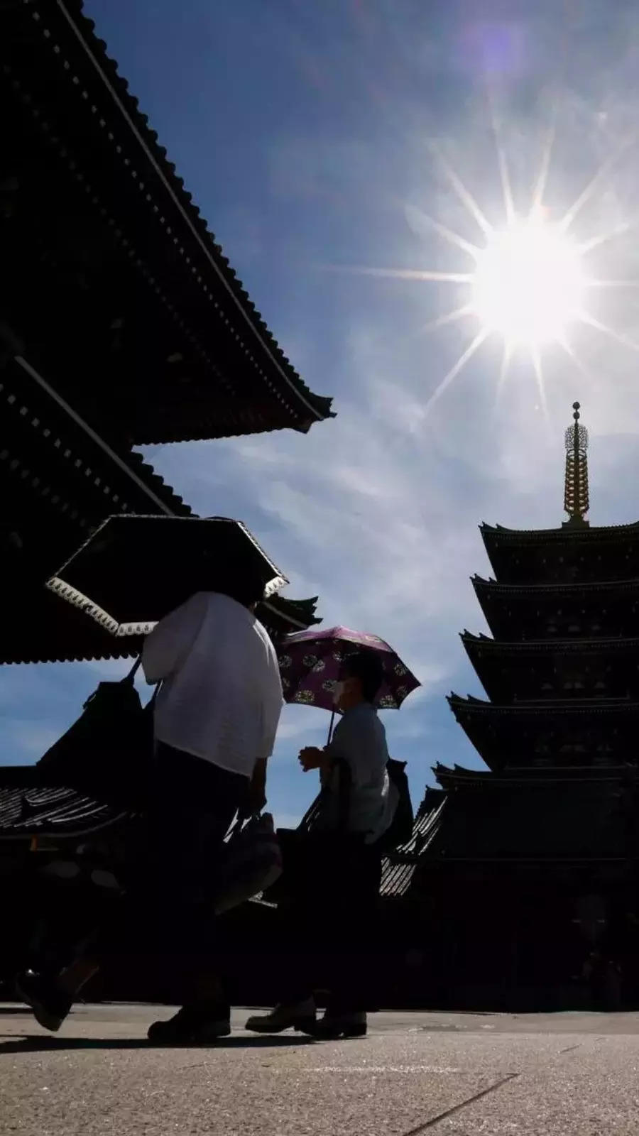 Japan sizzles in record June heatwave