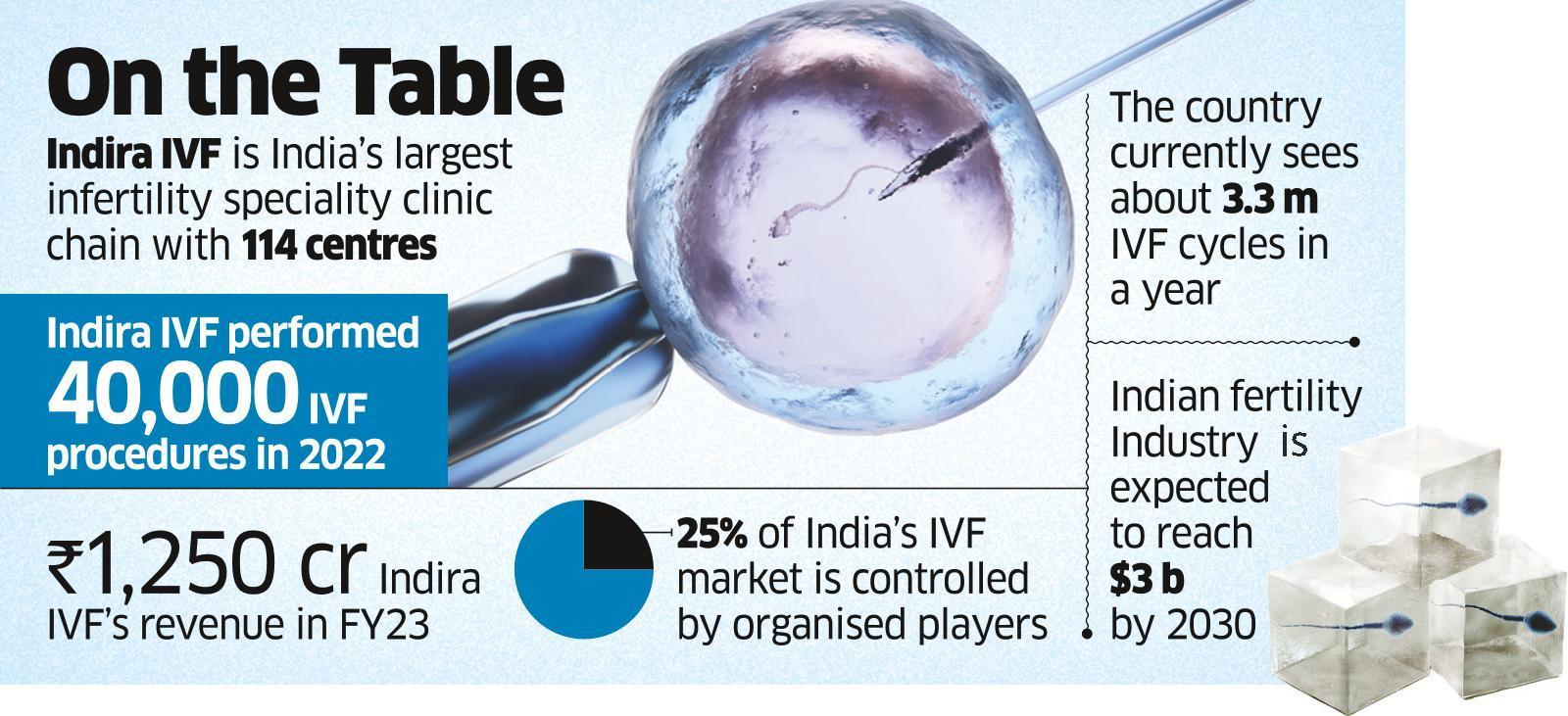 Global Funds Keen To Buy Fertility Chain Indira Ivf The Economic Times 