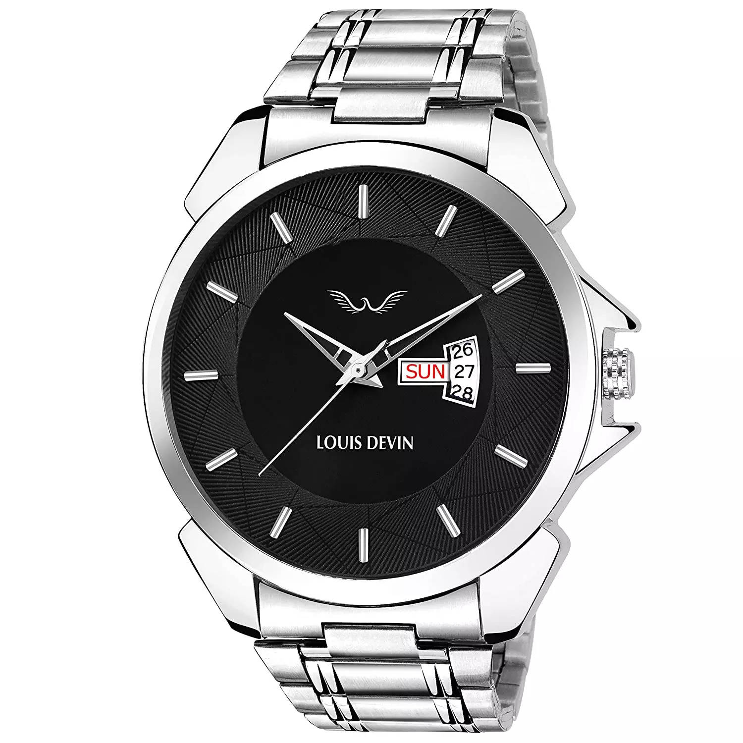 Buy Matrix Men Silicone Day & Date Analogue Wrist Watch (Black Band), Band  Color-Black,Dial Color-Black at Amazon.in