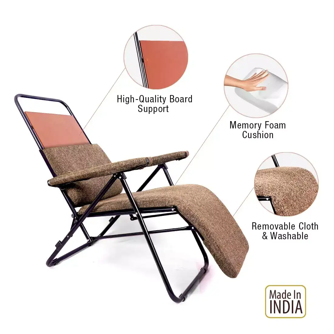 Image for FurplayRecliningFoldingRecliner