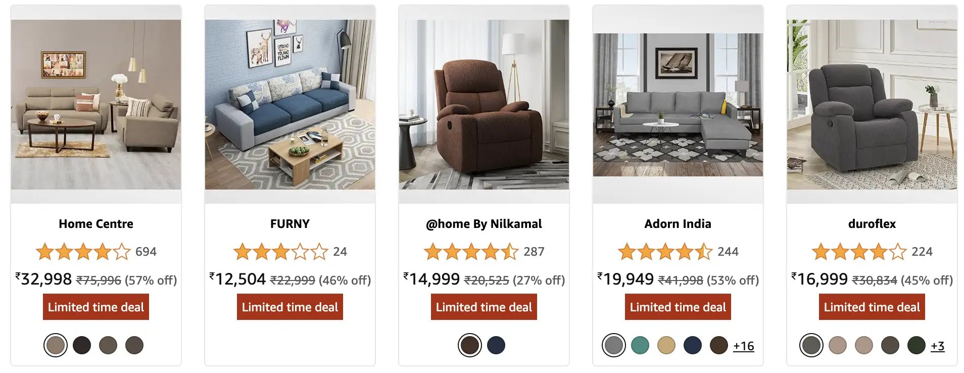 Amazon sale Bestselling furniture on sale Up to 75 on home
