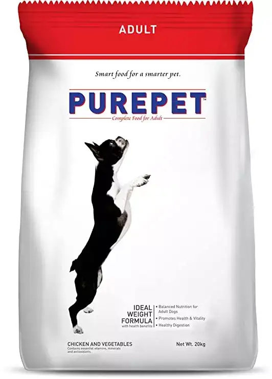 Image for PurepetChicken%26VegetableAdultDryDogFood