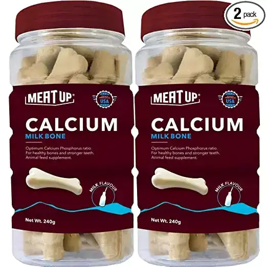 Image for MeatUpCalciumBoneJar%2CDog