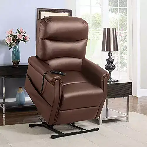 Image for KosmoCareElectricPlushMicroLeatherReclinerChair