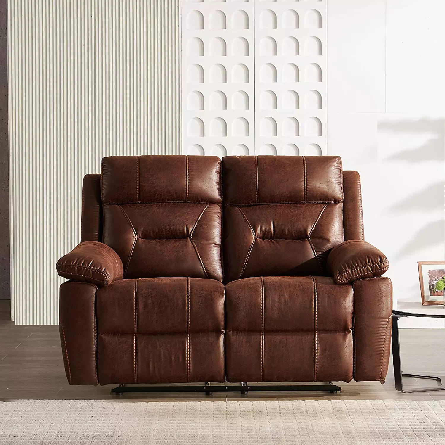 How durable is my reclining sofa fake leather fabric?