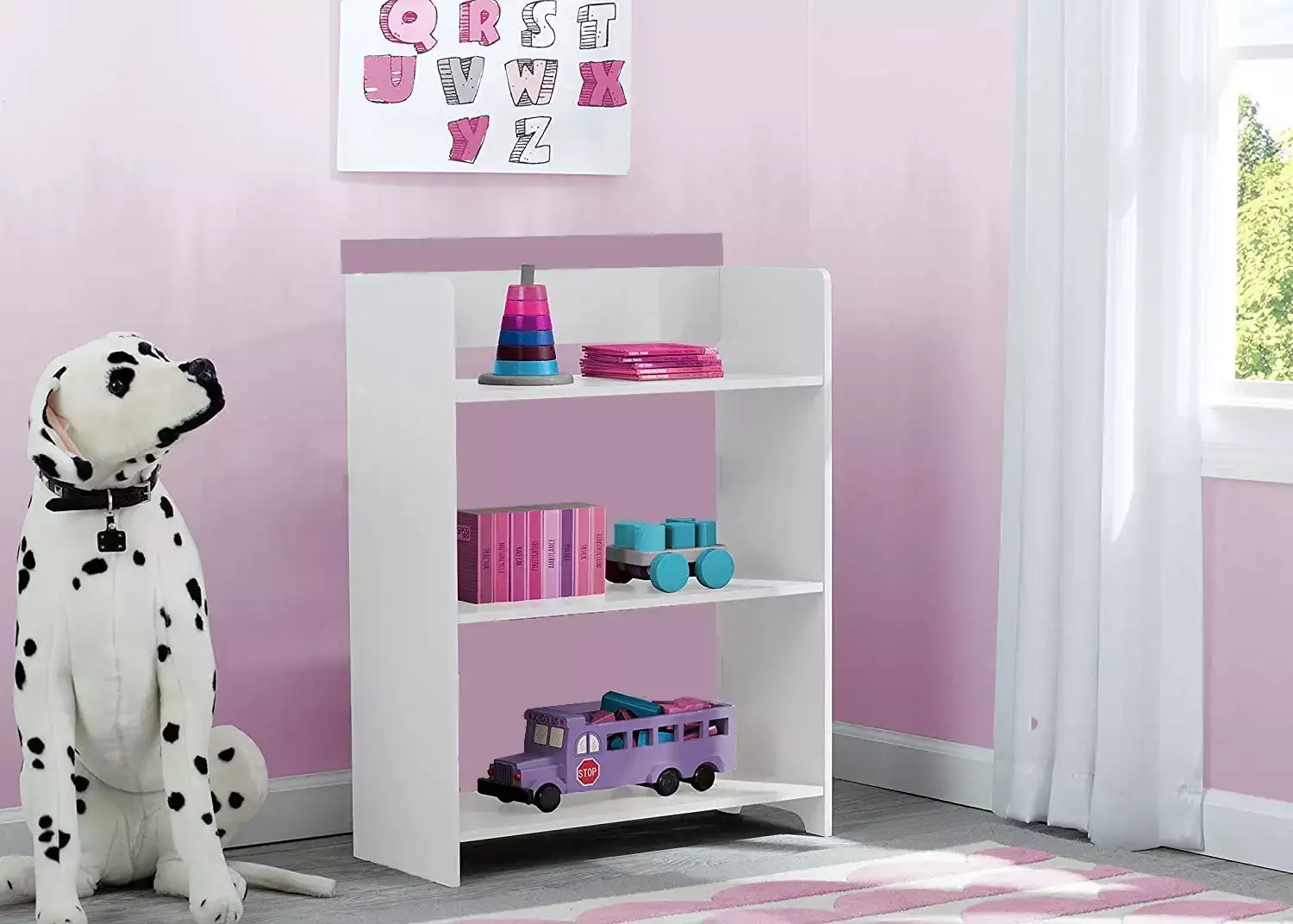 Image for DimeStoreWoodenBookshelfforKids