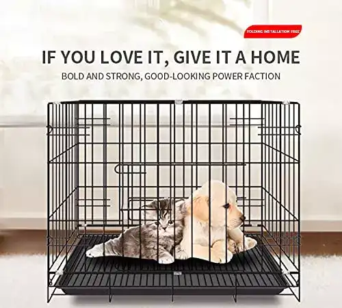 Image for PetzlifeworldPowderCoated2FeetCatCage