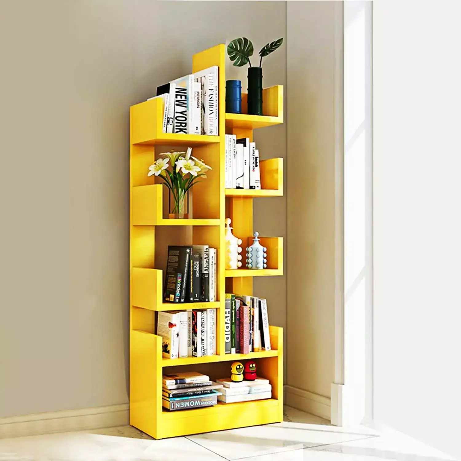 Image for KurtzyOpenBookShelfDIYBookStorageDisplayRack