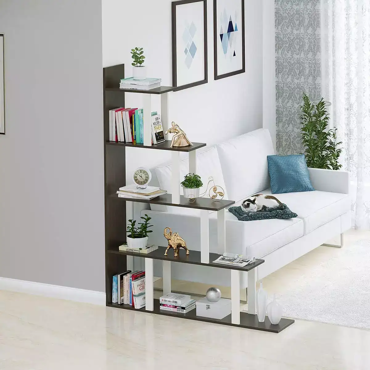 Image for BLUEWUDWolabeyEngineeredWoodBookshelf