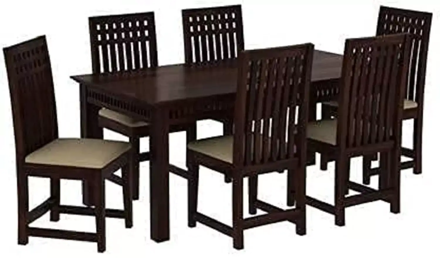 Image for SheeshamWoodDiningTable6Seater
