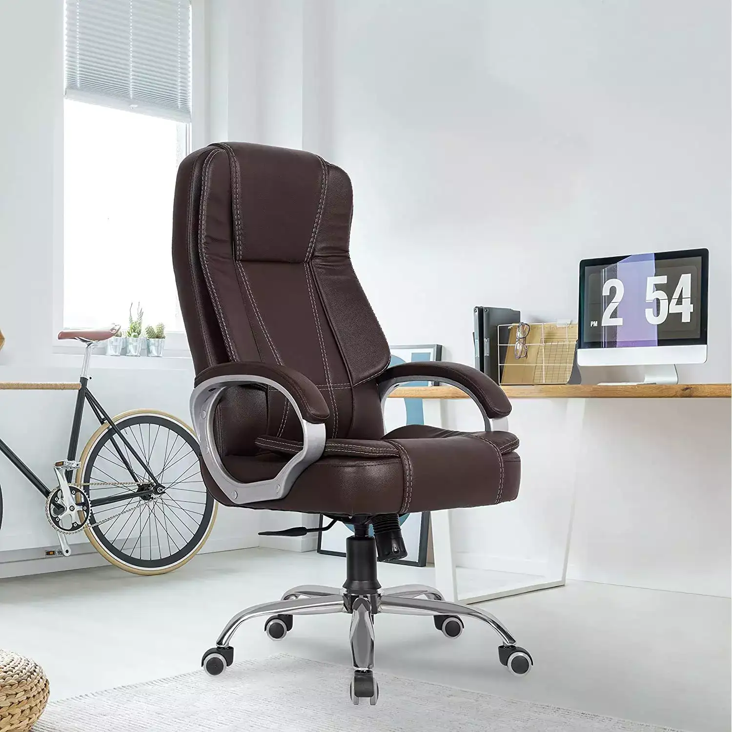 Image for GreenSoulViennaPremiumLeatheretteOfficeChair