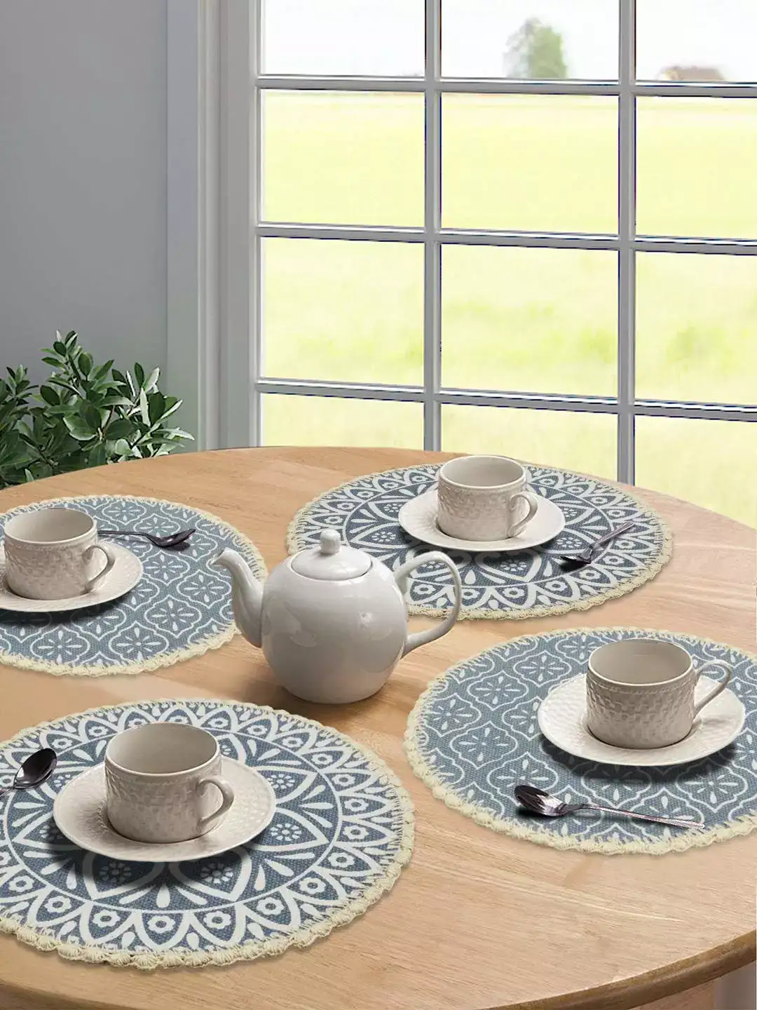 Image for HOKIPOPVCWashableMatsforDiningTable
