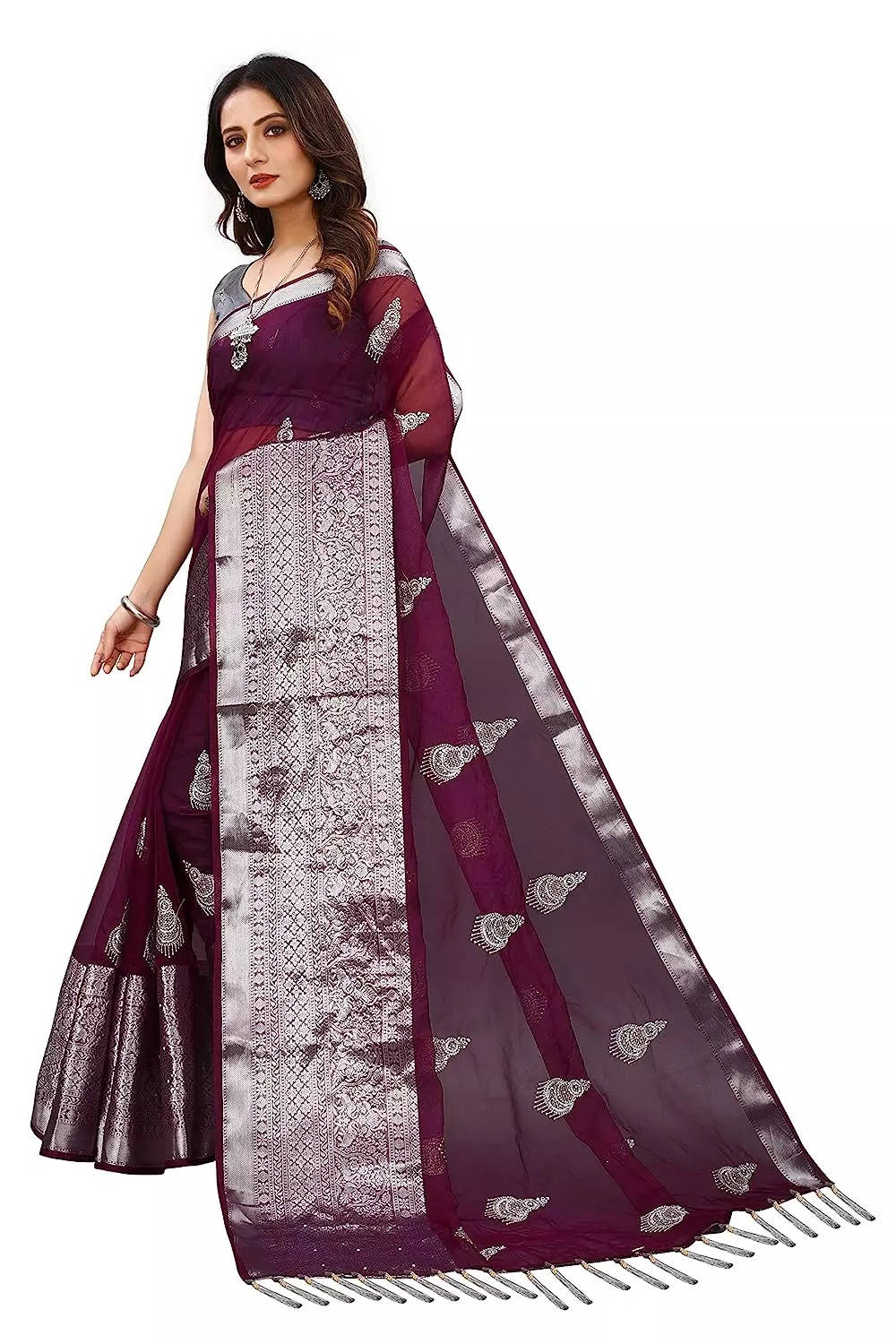 Organza Saree: 10 Best Organza Sarees for Women in India For Stylish Look  in 2024 - The Economic Times