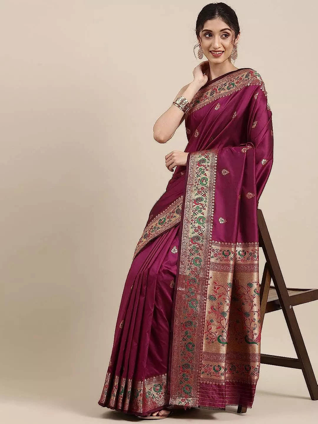 Paithani Sarees: 10 Best Paithani Sarees for Women in India For an ...