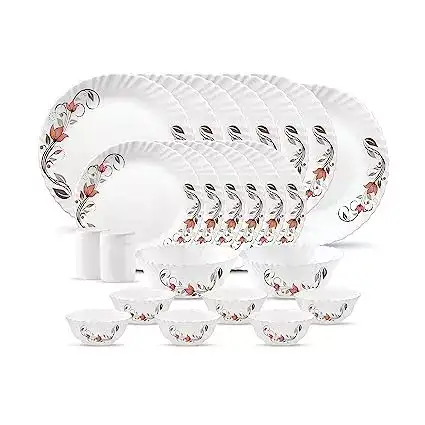 Image for LaOpala%2CNovoCollection%2COpalGlassDinnerSet